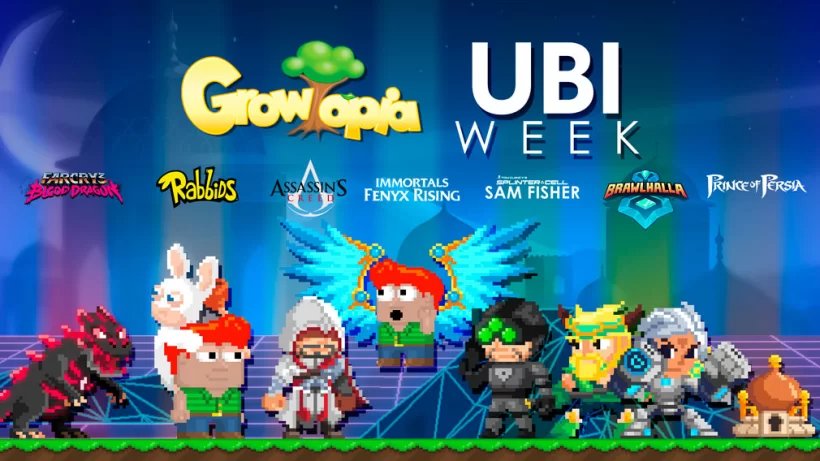 Growtopia Ubi Week key art