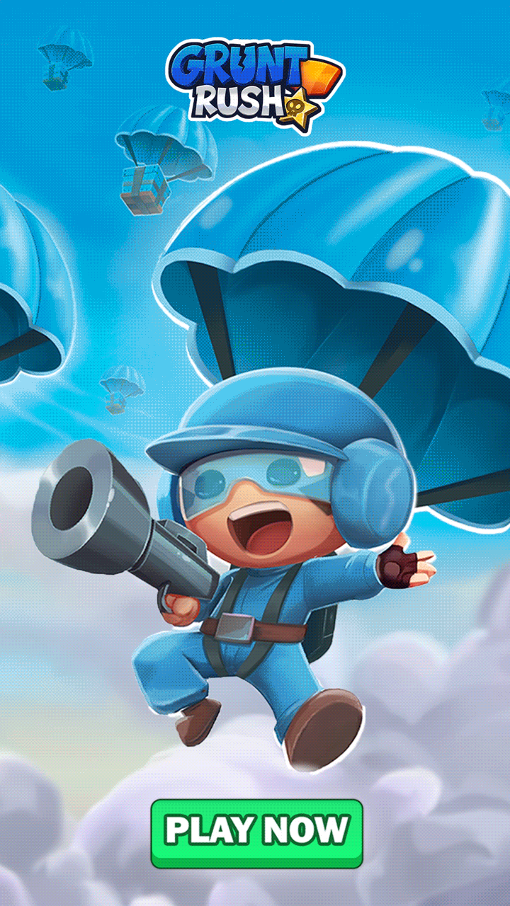 Grunt Rush animated endcard
