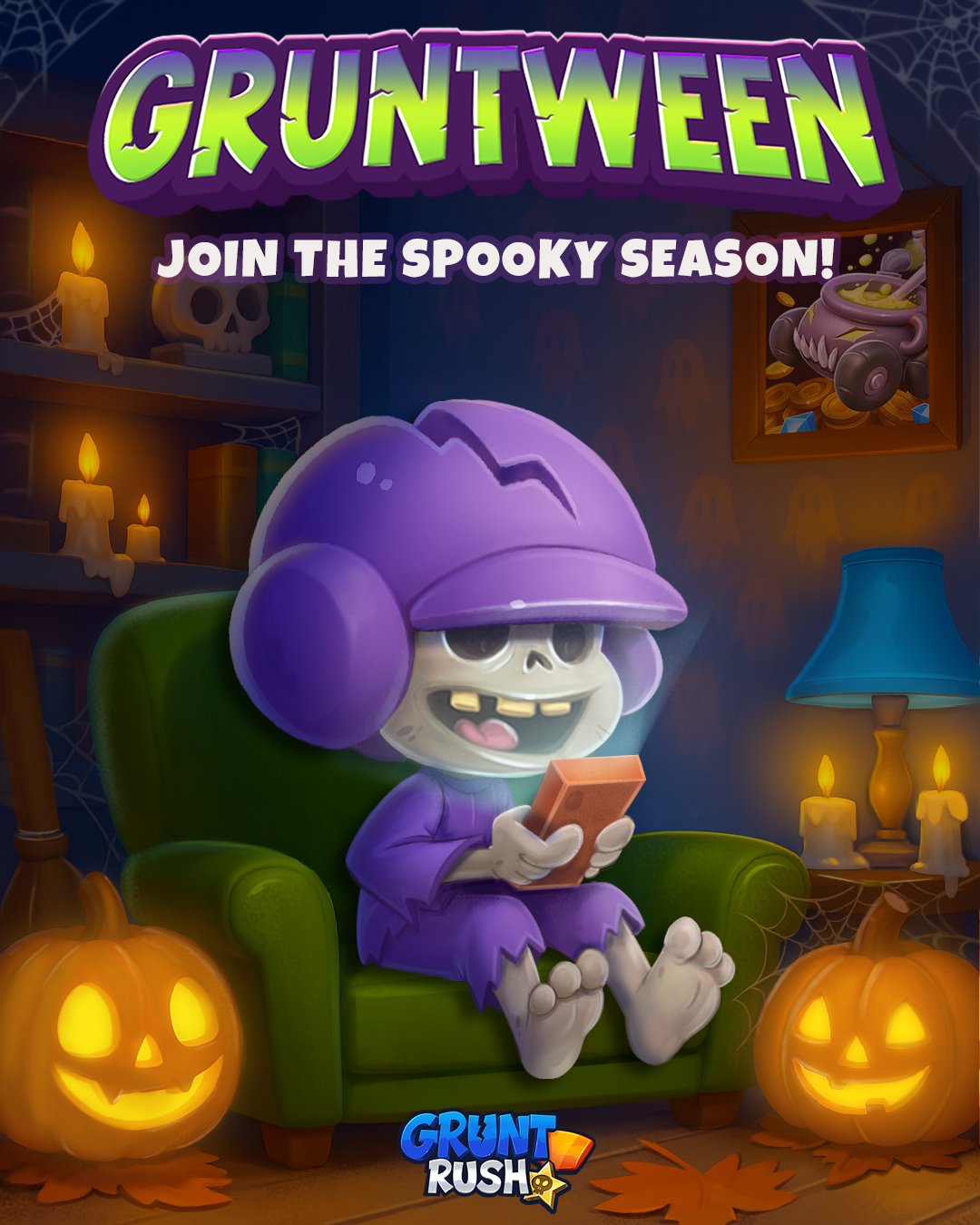 Halloween event creative