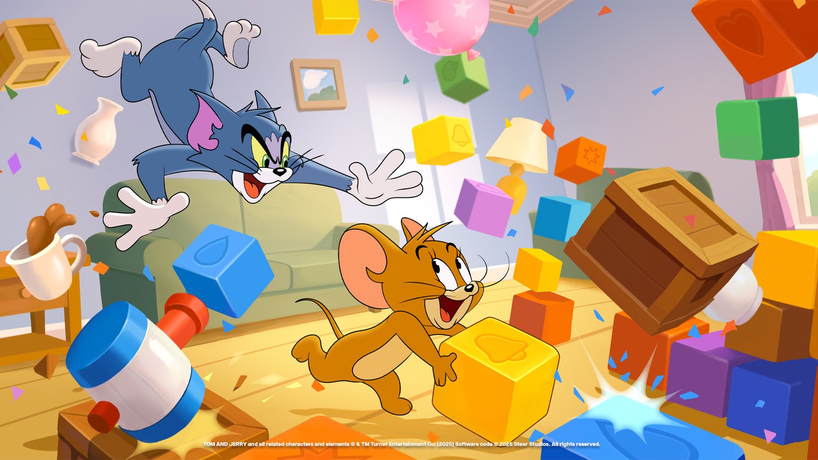 Tom & Jerry Blast key art