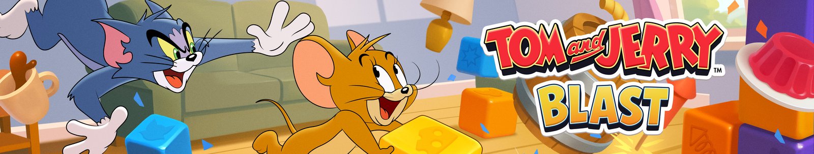 Tom & Jerry Blast key art